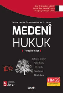 Medeni Hukuk Temel Bilgiler 5.BASKI Sinan Sami AKKURT