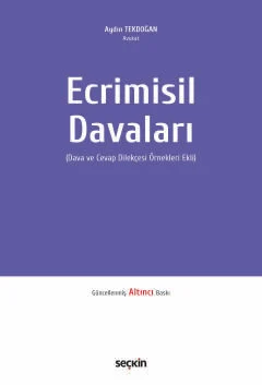 Ecrimisil Davaları 6.BASKI Aydın Tekdoğan