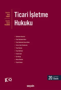 Ticari İşletme Hukuku 20.BASKI Prof. Dr. Reha Poroy