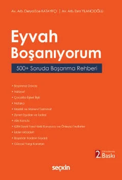 Eyvah Boşanıyorum 2.BASKI Derya Ece Katayıfçı