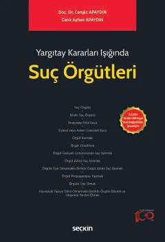 Suç Örgütleri Doç. Dr. Cengiz APAYDIN