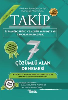 TAKİP Takip İcra Müdürlüğü ve Müdür Yardımcılığı Sınavı 7 Çözümlü Alan