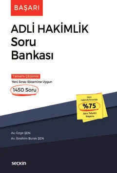 BAŞARI – Adli Hakimlik Soru Bankası Özge Şen