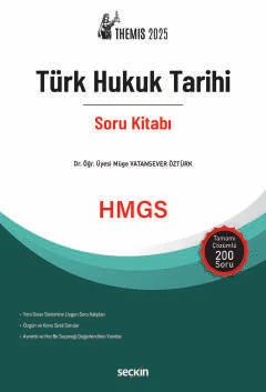 Themis – Türk Hukuk Tarihi Soru Kitabı Müge Vatansever Öztürk