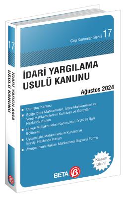 İdari Yargılama Usulü Kanunu Cep 21.BASKI Celal Ülgen