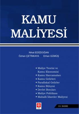 Kamu Maliyesi 13.BASKI Nihat Edizdoğan