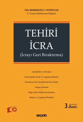 Tehiri İcra 3.BASKI Filiz BERBEROĞLU YENİPINAR