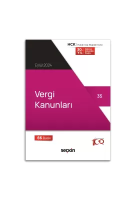 Vergi Kanunları 66.BASKI Seçkin Yayıncılık