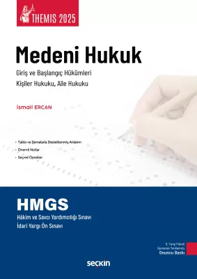 THEMIS – Medeni Hukuk I Konu Kitabı 10.BASKI İsmail ERCAN