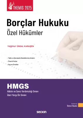 THEMIS – Borçlar Hukuku Özel Hükümler 2.BASKI Yağmur Ünsal Karaşen