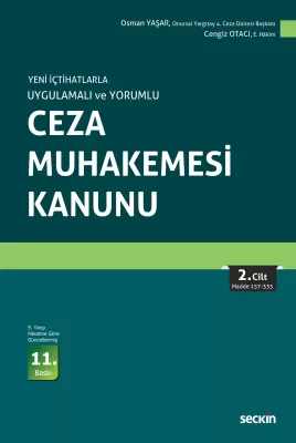 Ceza Muhakemesi Kanunu (2 Cilt) 11.BASKI Osman Yaşar