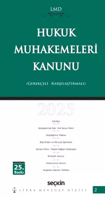 Hukuk Muhakemeleri Kanunu / LMD–2 ( 25.BASKI ) Mutlu Dinç