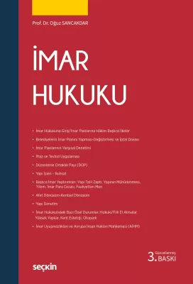 İmar Hukuku 3.BASKI Prof. Dr. Oğuz SANCAKDAR