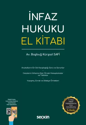 İnfaz Hukuku El Kitabı 5.BASKI Başbuğ Kürşad Safi