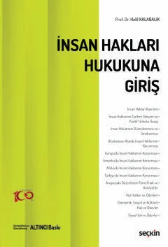 İnsan Hakları Hukukuna Giriş 6.BASKI