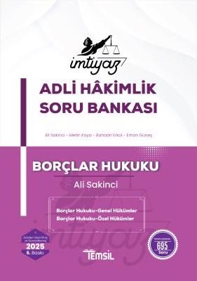 İMTİYAZ Borçlar Hukuku (Genel Hükümler-Özel Hükümler) Soru Bankası 6.B