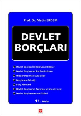 Devlet Borçları 11.BASKI Prof. Dr. Metin ERDEM