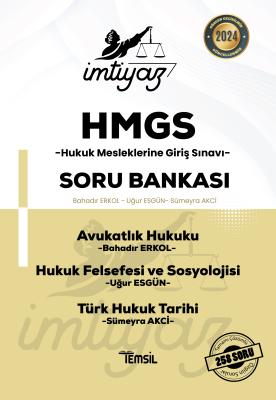 İMTİYAZ HMGS Soru Bankası Bahadır Erkol