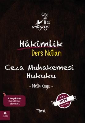 İMTİYAZ Ceza Muhakemesi Hukuku Ders Notları 6.BASKI Metin Kaya İMTİYAZ Ceza Muhakemesi Hukuku Ders Notları 6.BASKI Metin Kaya