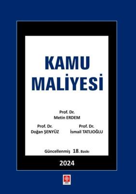 Kamu Maliyesi 18.baskı Prof. Dr. Metin ERDEM