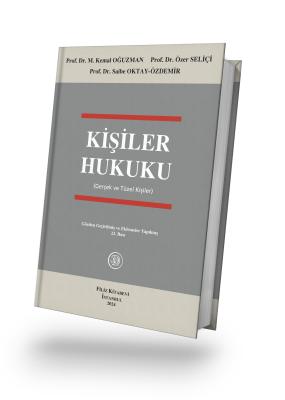 (Ön Sipariş)Kişiler Hukuku 23.Baskı (Gerçek ve Tüzel Kişiler) Prof. Dr