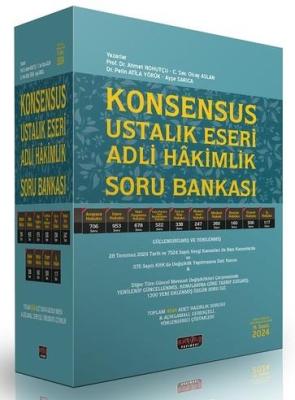 Konsensus Ustalık Eseri Adli Hakimlik Soru Bankası (10 Kitap Set) 19.B