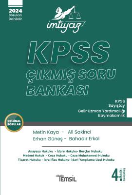 İMTİYAZ KPSS Çıkmış Soru Bankası 4.BASKI Metin Kaya