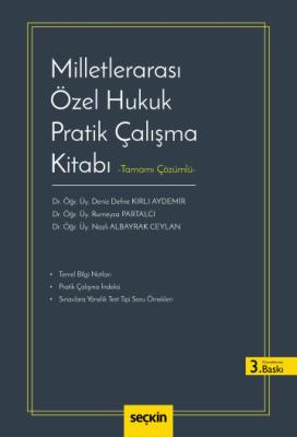 Milletlerarası Özel Hukuk Pratik Çalışma Kitabı 3.BASKI Deniz Defne Kı