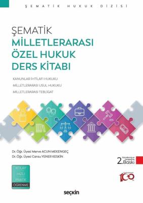 Şematik Milletlerarası Özel Hukuk Ders Kitabı 2.BASKI Merve Acun Meken